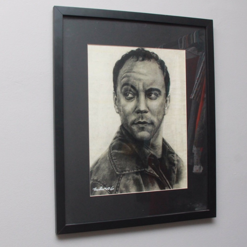 Dave Matthews sketch print poster

Framed